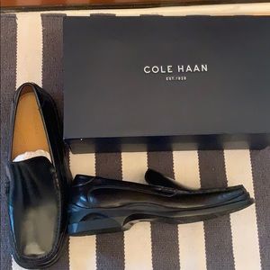 Men’s Santa Barbara dress black loafer shoes